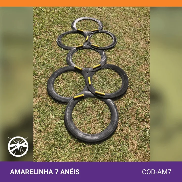 Amarelinha 7 anéis